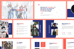 Academia Education Google Slides: Modern, Minimalist Presentations