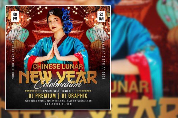 Chinese New Year Celebration Flyer Design Guide