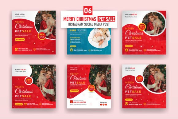 Crafting a Festive Campaign with Christmas Pet Sale Graphics