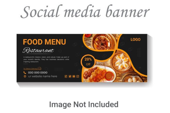 Design an Appetizing Social Media Food Menu Banner Template