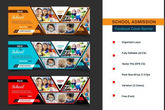 Designing Impactful School Admission Banners for Social Media