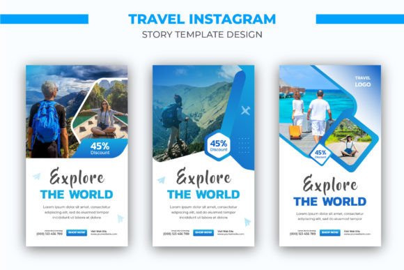 Designing Wanderlust: A Guide to Your Holiday Travel Agency Instagram Story