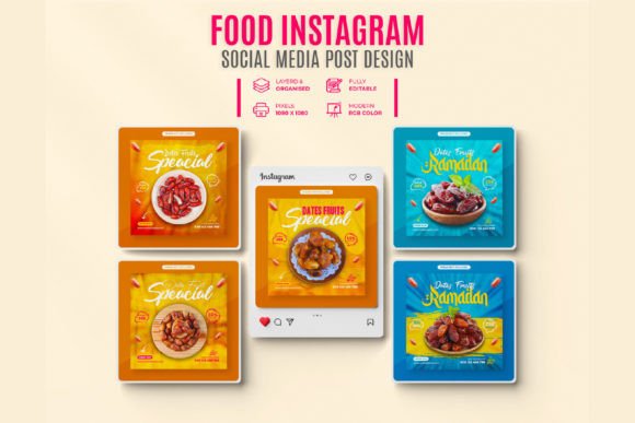 Designing with Date Fruits: A Visual Guide for Social Media