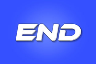 End Text Style Effect PSD: Create Stunning, Editable Typography