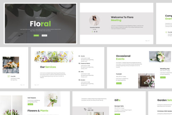 Florist Keynote Presentation: A Template for Beautiful Business