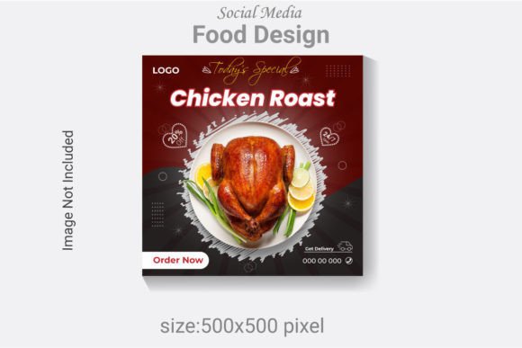 Serving Up Style: Your Ultimate Social Media Food Design Template