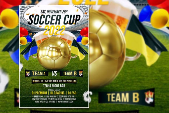 Soccer Sport Flyer Template: Your Quick-Start Design Solution