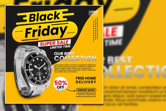 Stop the Scroll: Design High-Impact Black Friday Posts